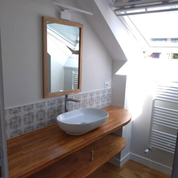 DSF SDB - Salle de bain sous combles